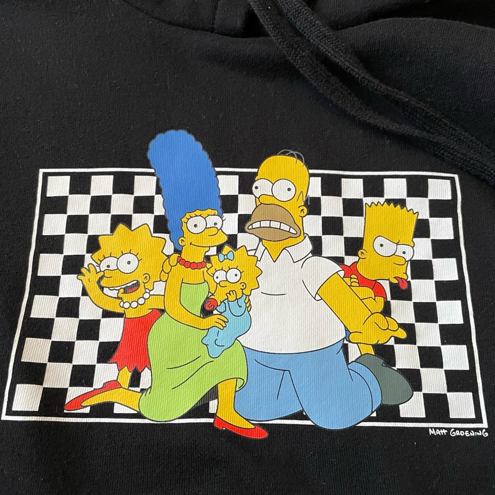Vans x The Simpsons hooded sweatshirt
